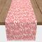 72" Valentine's Day Scribble Heart Table Runner